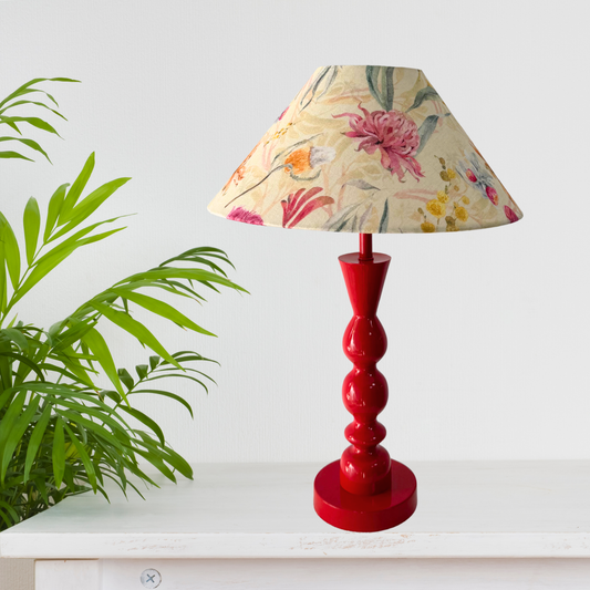 Australian Garden - Brighton Red Table lamp