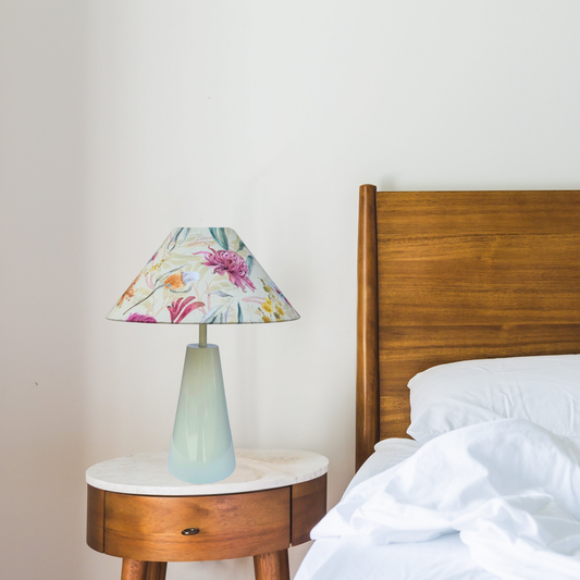 Australian Garden- Cone Ivory Table lamp