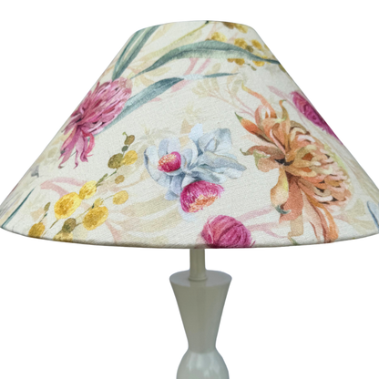 Australian flowers - Brighton Ivory Table lamp