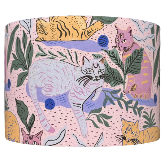 Cool Cats lampshade