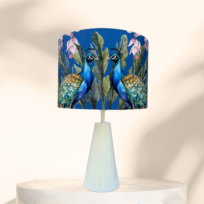 Peacock - Cone Ivory Table lamp