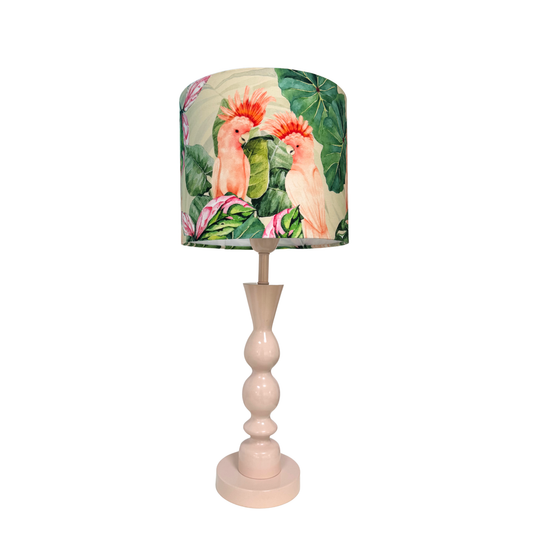 Pink Cockatoo - Brighton Blush Table lamp