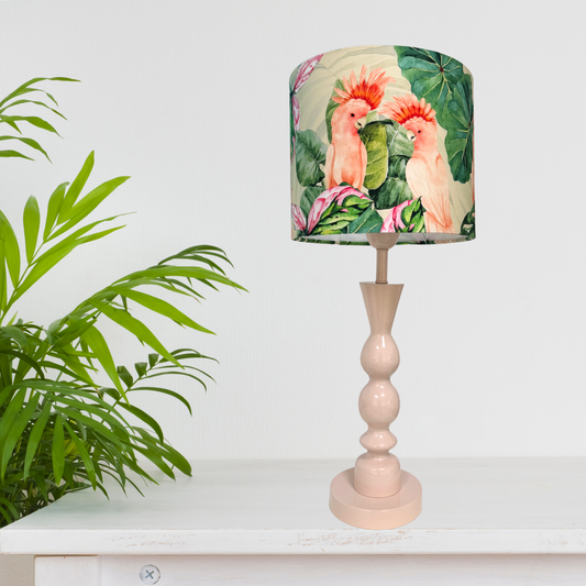 Pink Cockatoo - Brighton Blush Table lamp