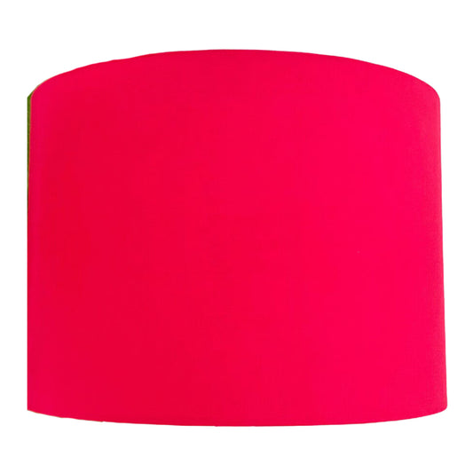 Magenta lampshade