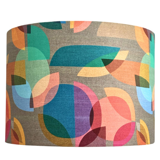 Multicolored Mid Century Modern Lampshade
