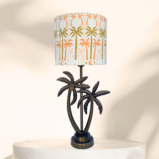 Summer Palm - Double Palm Table lamp