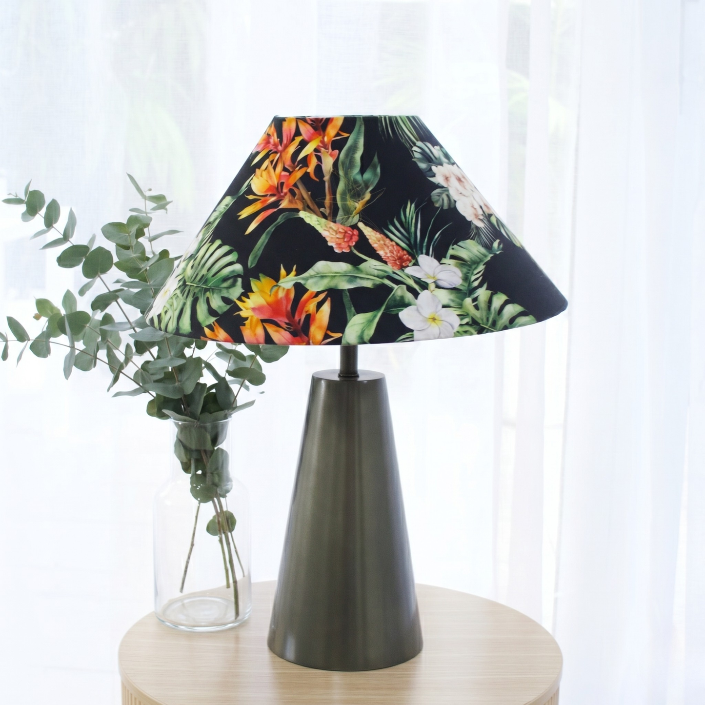Hawaiian - Cone black Table lamp