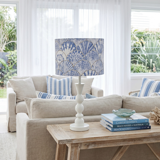 Shells Brighton Ivory Table lamp