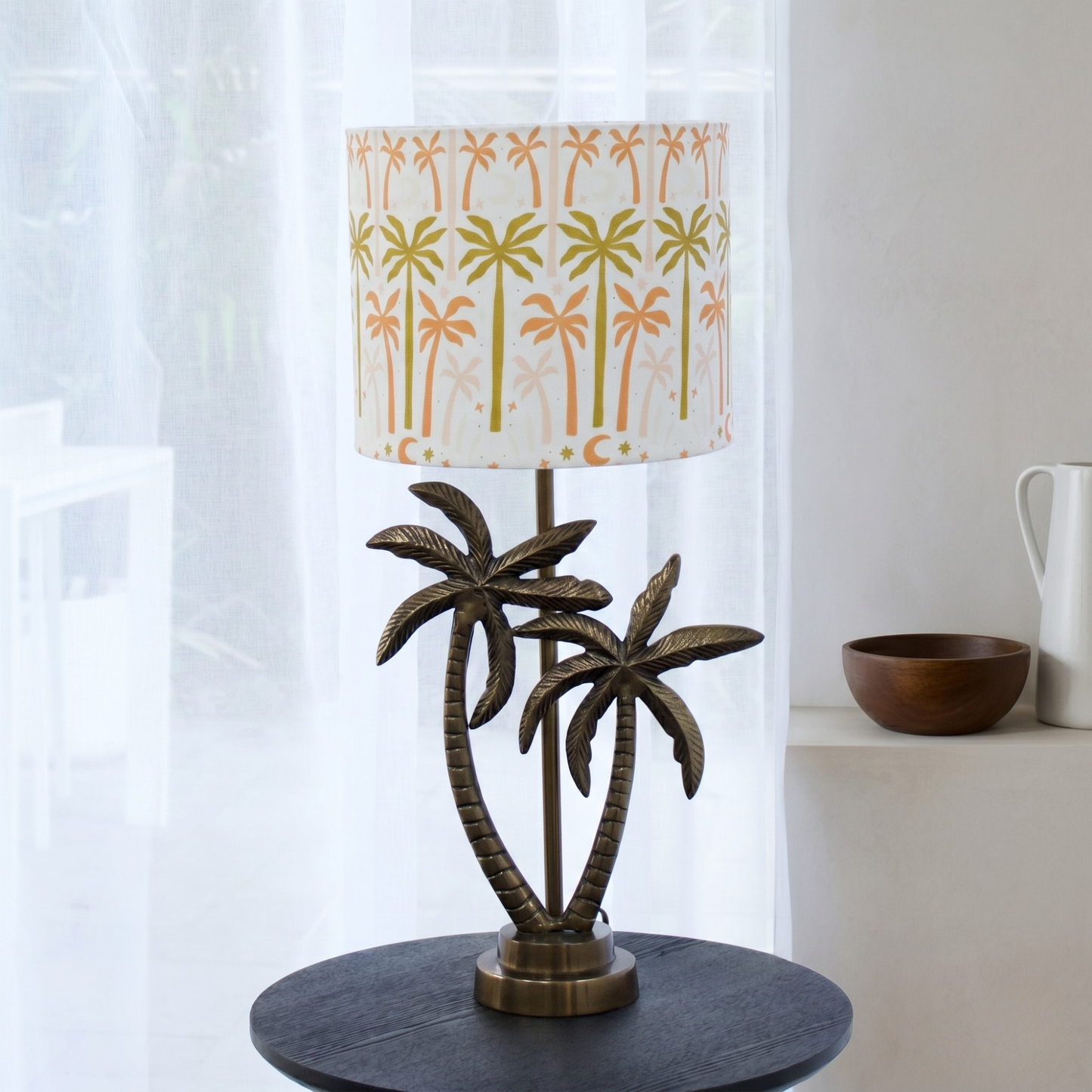 Summer Palm - Double Palm Table lamp