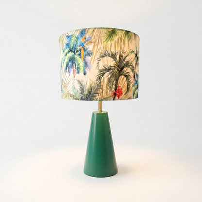 Tropical- Cone Green Table lamp