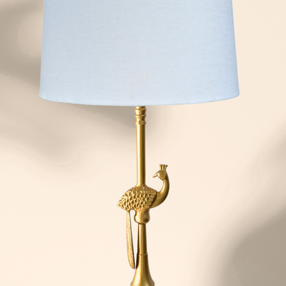 Linen off-white - Peacock Table lamp