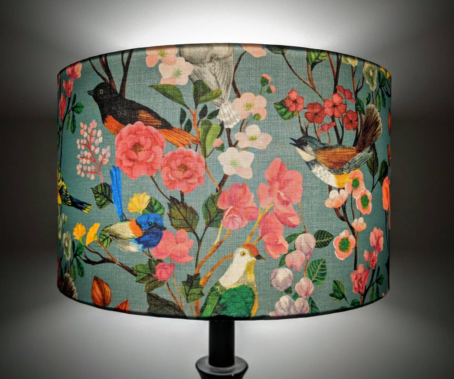 Birds and Flowers lampshade image 6