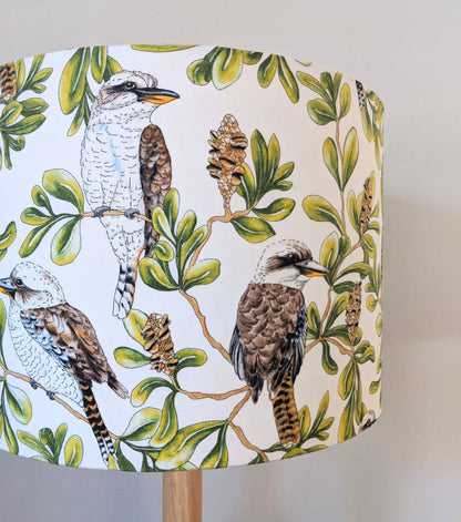 Kookaburras lampshade image 1