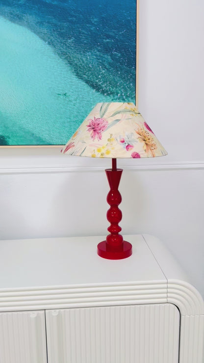 Australian Garden - Brighton Red Table lamp